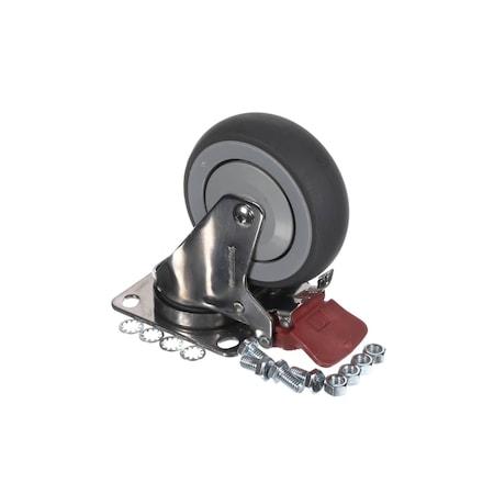 Lakeside REPL 4in SWIVEL CASTER W/BRAKE 148501