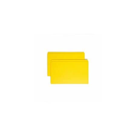 Smead Folders, Reinforced Tab, Yellow, 100PK 17910