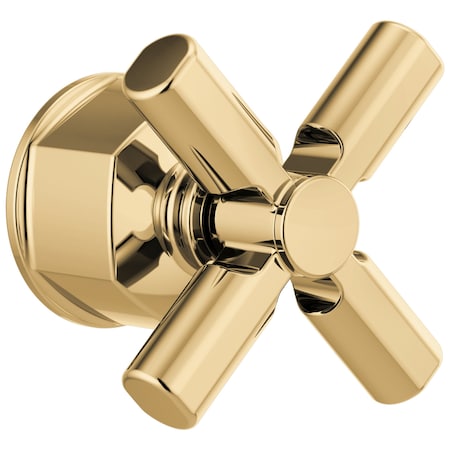 Brizo Invari: Pressure Balance Valve Trim Cross Handle Kit HX60P76-PG