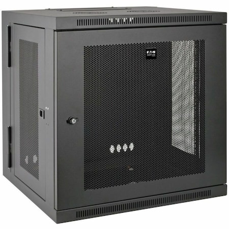 Eaton Tripp Lite Series SmartRack 12U Low-Profile Switch-Depth Wall-Mount Small Rack Enclosure,  SRW12US