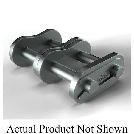 Hkk Chain British Standard Spring Clip Connecting Link, #05B-2 chain, 0.315 P, 0.091 Dia Pin BS05BSCL2