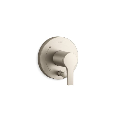 Kohler Elate Rite-Temp valve trim with diverter T35325-4-BN