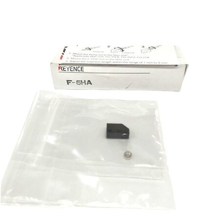 Keyence Digital Fiber Optic Sensor, Reflective Lens F-5HA