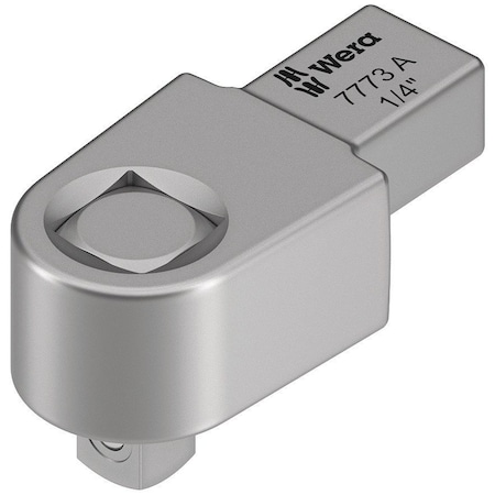 Wera 7773 A Square drive insert, 9x12 mm, 9x12 x 1/4 in x 44 mm 5078200001