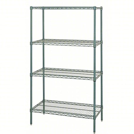 Quantum Storage Systems Wire Shelving, 36 in Overall Depth WR63-3660P