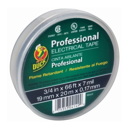 Manc0 Eletrcl Tp 3/4"X66' Blk 299019