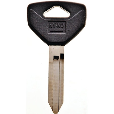 Hy-Ko Key Blank, Brass, Nickel, For: Chrysler, Dodge, Eagle, Jeep, Plymouth Vehicles 12005Y155