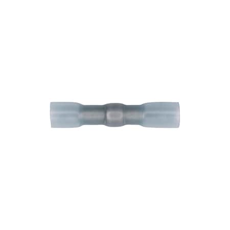 Auveco Crimp And Solder Butt Connector, 16 - 14 Gauge, 10PK 21004