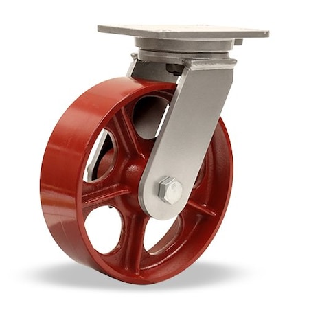 Hamilton Champion Swivel Caster, 10" x 3" Metal Wheel, 3/4" Precision Tapered Bearing S-CH-13MT