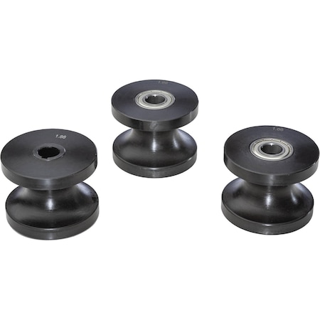 Grizzly Round Pipe Rollers, 1-1/4" T33042