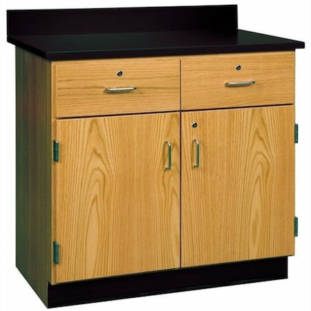 Diversified Spaces Combo Drawer Storage Cabinet, 35 in H, 36 in W, 2 Drawers 106-3622