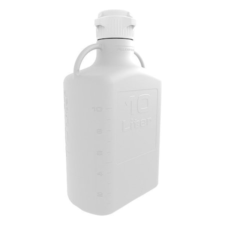 Zoro Select Carboy, HDPE, 495 mm H, White 152-2211-OEM
