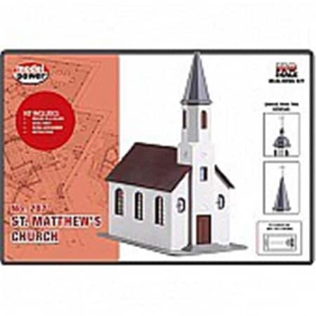 Model Power HO Scale St. Matthews Church MDP785