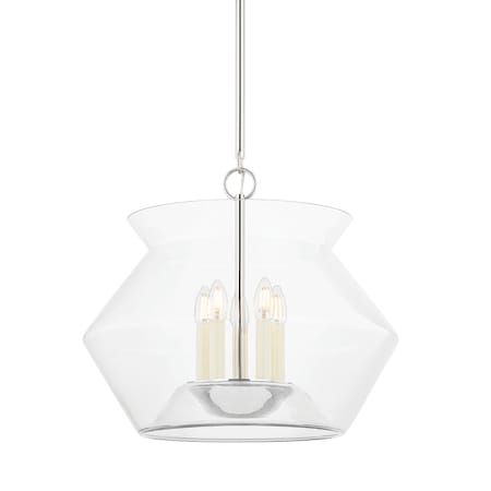 Hudson Valley Lighting Edmonton 5 Light Lantern 20.75 In. Polished Nickel 8121-PN