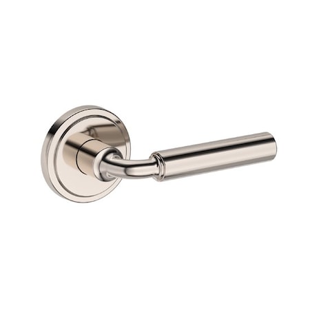 Baldwin Residential Door Levers Passage Right Hand Lifetime Bright Nickel PSLACSRR055