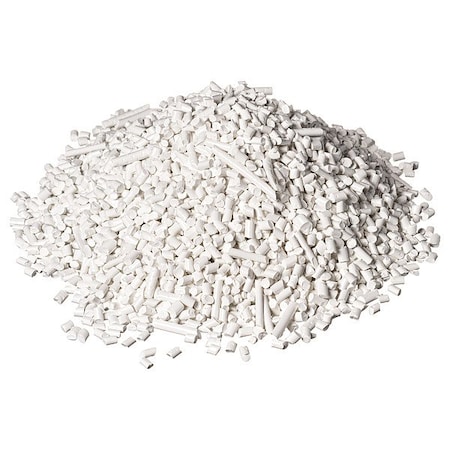 Zoro Select Plastic Colorant, White, 5 lb Bag BULK-IJMP-20