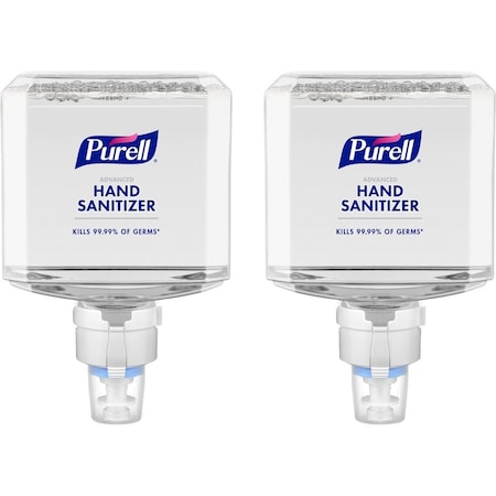 Purell Hand Sanitizer, ES8 Series, Foam, Cartridge, 1,200 mL, Requires Dispenser, Fruity, 2 PK 7753-02