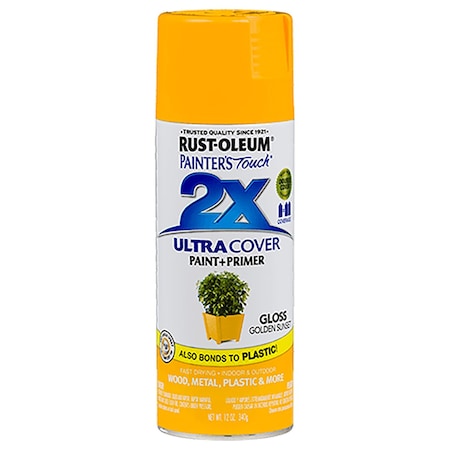 Rust-Oleum Painter's Touch 2X Ultra Cover Gloss Golden Sunset 12 Oz. Spray 299910