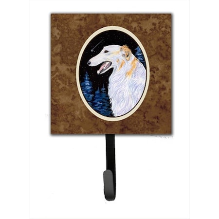 Micasa 4.25 x 6 in. Borzoi Leash Or Key Hook MI232365