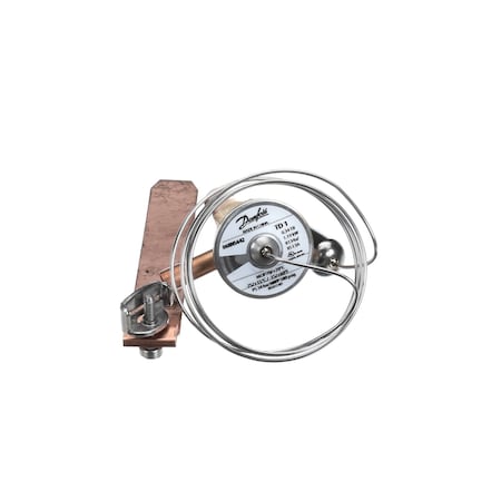 Glastender Expansion Valve/TXV Kit with 30in Capillary, R134A/R513A, 1/4in ODF Inlet x 3/8in ODF Outlet 09000764