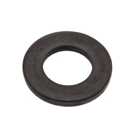 Zoro Select Flat Washer, For Screw Size 3/8 in , Steel Black Oxide Finish Z9163STL