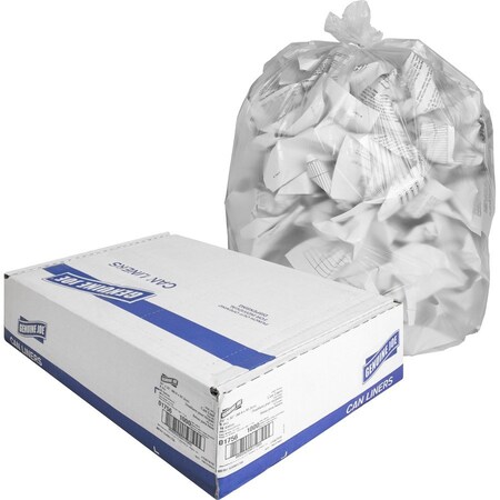 Genuine Joe 16 gal Trash Bags, 0.31 mm, 1000 PK GJO01756