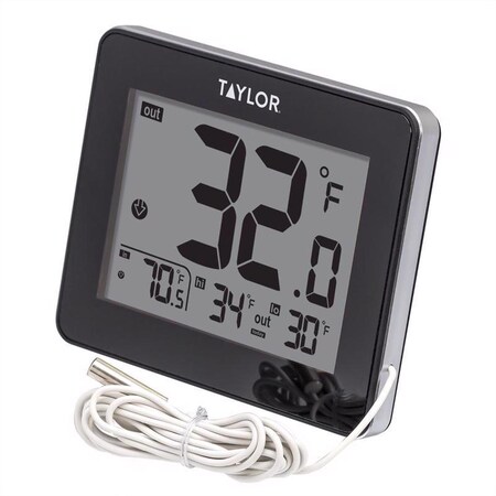 Taylor Thermometer Wired In/Out 1710