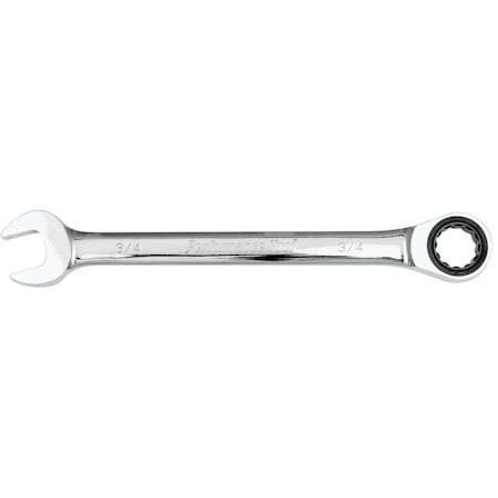 Performance Tool 3/4 in. Ratcheting Wrench, Chrome Vanadium, 100 Tooth W30258