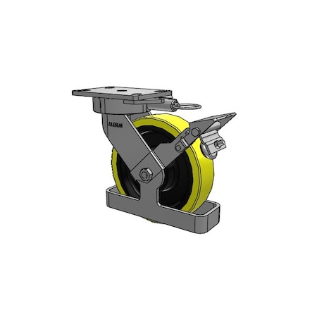 Albion Caster, Maintenance-Free, 8x2, 38PF08228S01LFBKTO 38PF08228S01LFBKTO