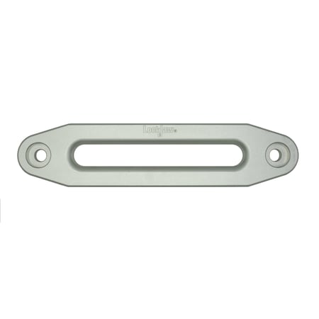 Lockjaw 10in Wide Aluminum Fairlead for Synthetic Winch Lines, SIlver 28-1000s
