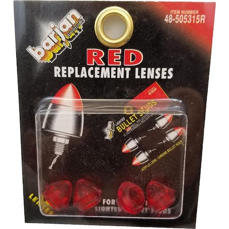 Barjan Red Replacement Lenses 048-5053R 048505315R
