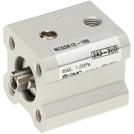 Smc Compact Cylinder, NCQ2 NCQ2A12-10S