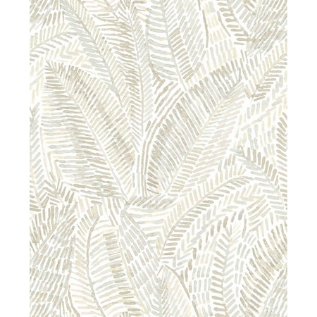 A-Street Prints Fildia Taupe Botanical Wallpaper 4121-26950