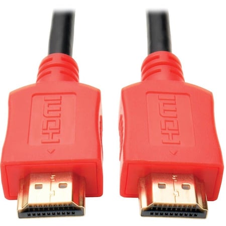 Tripp Lite 10FT HIGH SPEED HDMI CABLE DIGITAL A/V 4K X 2K UHD M/M RED 10FT P568-010-RD