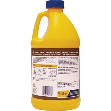 Zep 64 Oz. Luxury Vinyl Ceramic & Porcelain Tile Floor Cleaner ZULVCP64