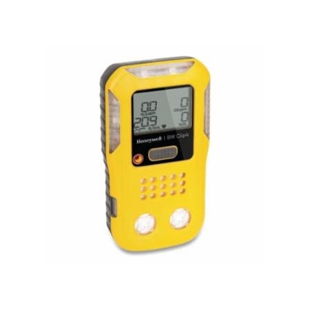 Bw Technologies / Honeywell Analytics Clip4 Mutli-Gas Detectors, H2S, CO, LEL, O2, LED IR 126-BWC4-Y-N
