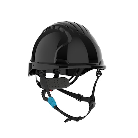 Pip HardHat, FrontBrim, JSPEvolution, Black 280-EV6252S-CH-11
