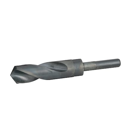 Drill America 1-1/16" Reduced Shank HSS Drill Bit 1/2" Shank, DWDRSD Series DWDRSD1-1/16