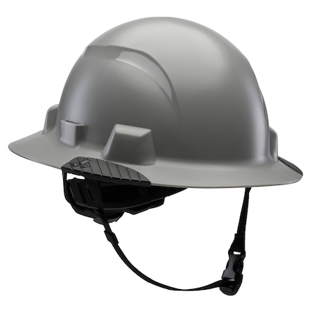 Lift Safety IDAX Full Brim - Non-Vented (Grey) - ANSI-E, TYPE 1 HIDNV-24GY