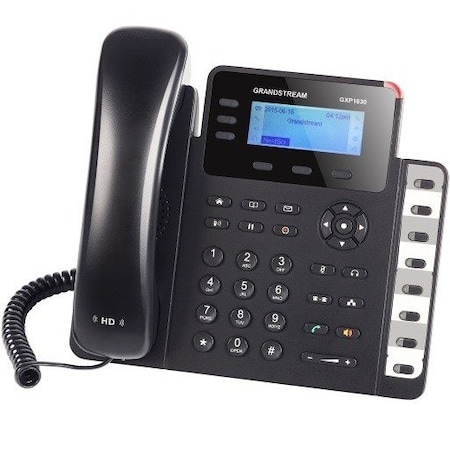 Grandstream IP Telephone 3 Lines, b/w, PoE PoE, gigabit port GXP1630