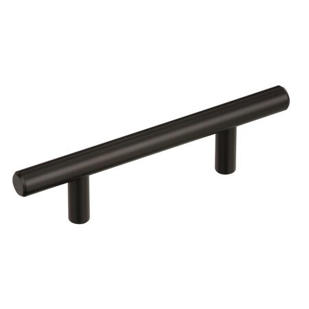 Amerock Contemporary Bar Cabinet Pull 3 in. Black Bronze Black, 5PK 5PK40515BBR
