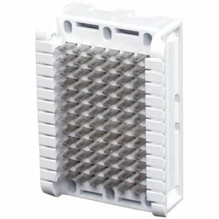 Hubbell Premise Wiring Wiring Block, 6-Pair, 6 x 12 Block Size HPW66B16