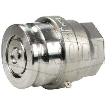 Dixon Type A Bayloc Cam & Groove Adapter, Dry Disconnect Male Adapter x FNPT End Style, Stainless Steel DBA71-300
