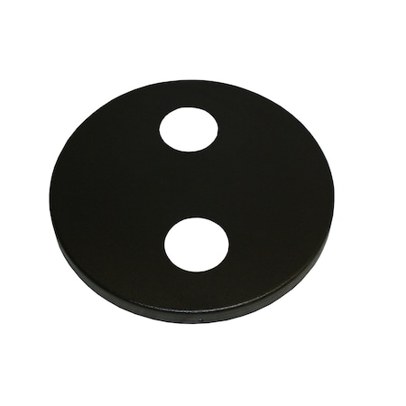 Witt Industries Plastic Recycle Flat Top with 2 Round Openings SC35FT-RHH