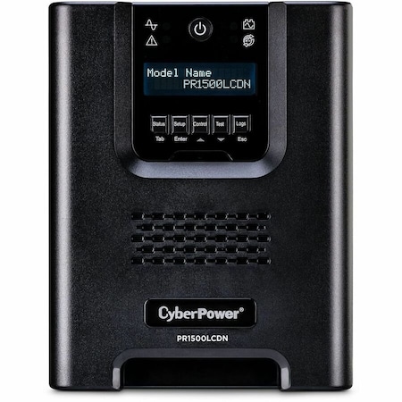 Cyberpower SMART APP SINEWAVE UPS 1500VA 1050W MINI-TOWER WITH NETWOR PR1500LCDN