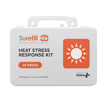 Aero Healthcare SUREFILLHeat Stress Kit, Large Plastic Case SFHS25W