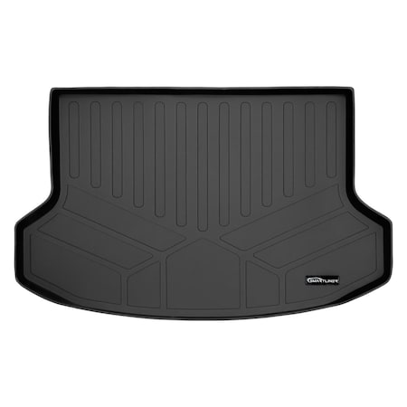Smartliner Black Mat Cargo in Upper Position Cargo Liner for 2021-2023 Kia Seltos SD0510
