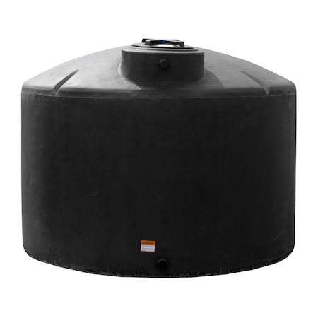 Norwesco 1550 Gallon Water Tank - Black 40627-DS
