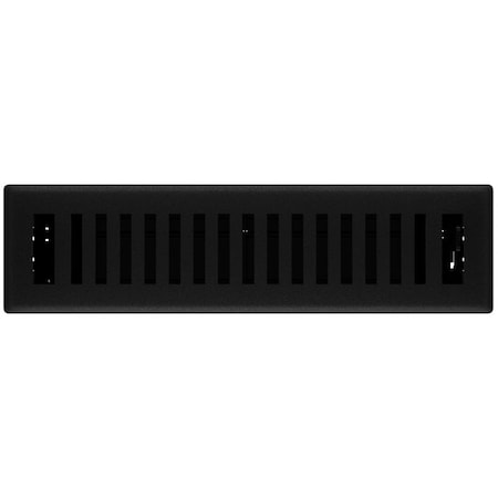Imperial Mfg Register Flr Blk Irn 2.25X12In RG3437