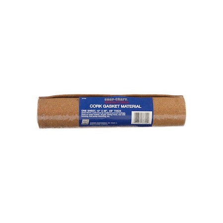 Custom Accessories Gasket Material, Cork, 1/8 x 12 x 36-In. Brown 37700